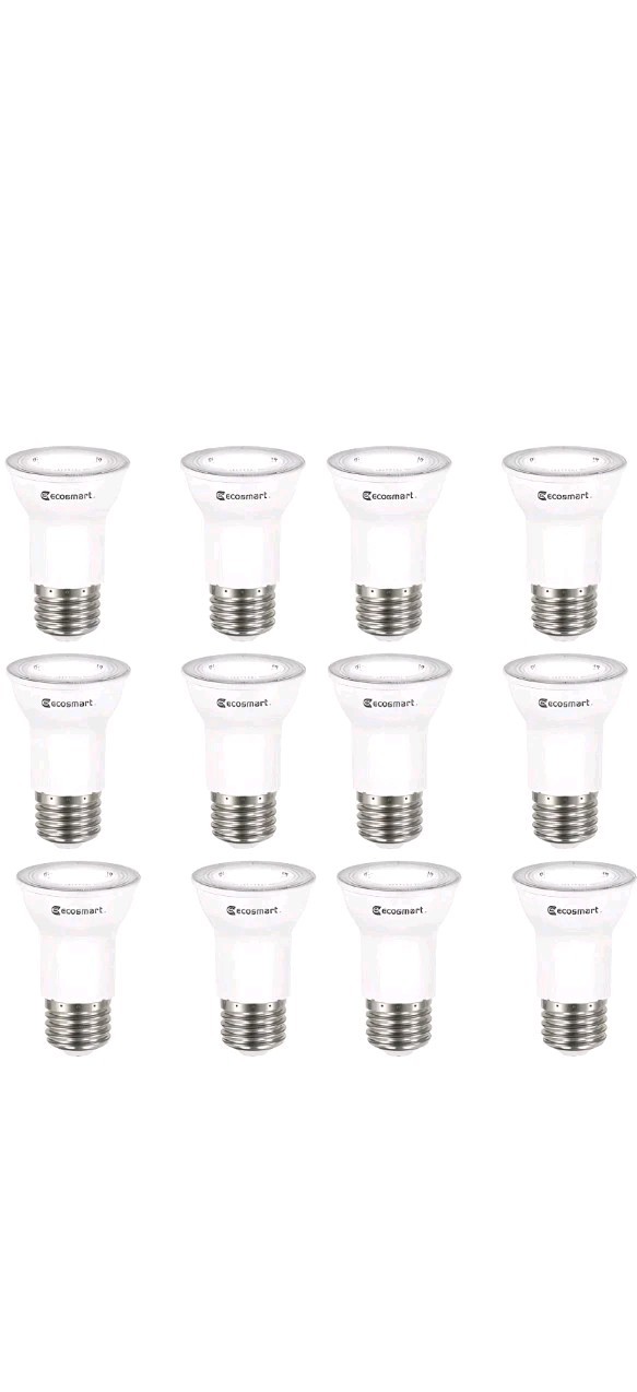 EcoSmart 35W LED Light Bulbs*Bright White*12-Bulbs*6x2*PAR16*Flood*Dimmable*4.5W gallery