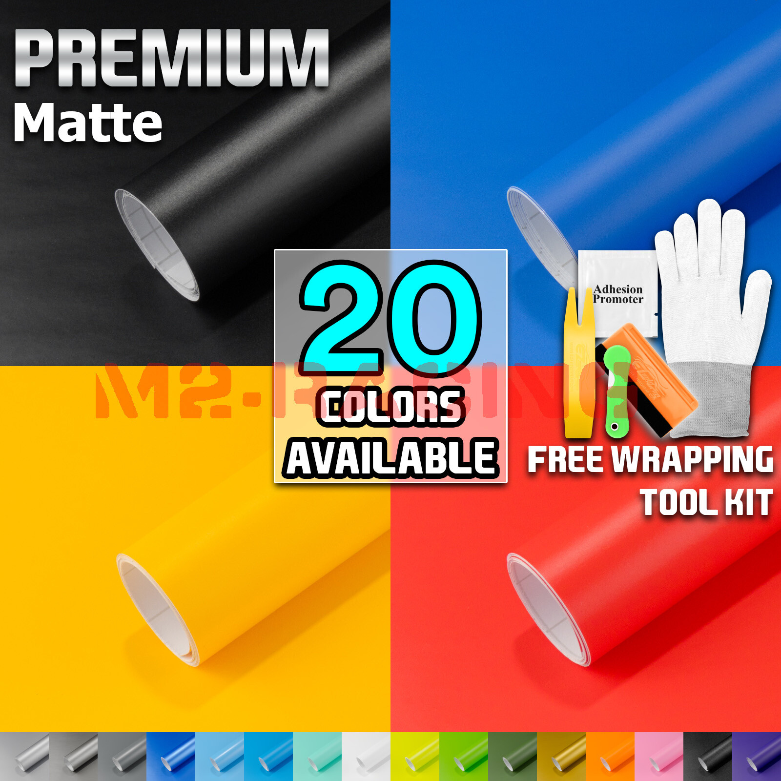 【Matte Color Vinyl】Wrap Textured for Music & Home Furniture Surface Cover Skin gallery