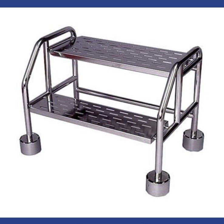Palbam Class 2-STLD Stainless Steel Electropolished Cleanroom 2-Step Ladder gallery