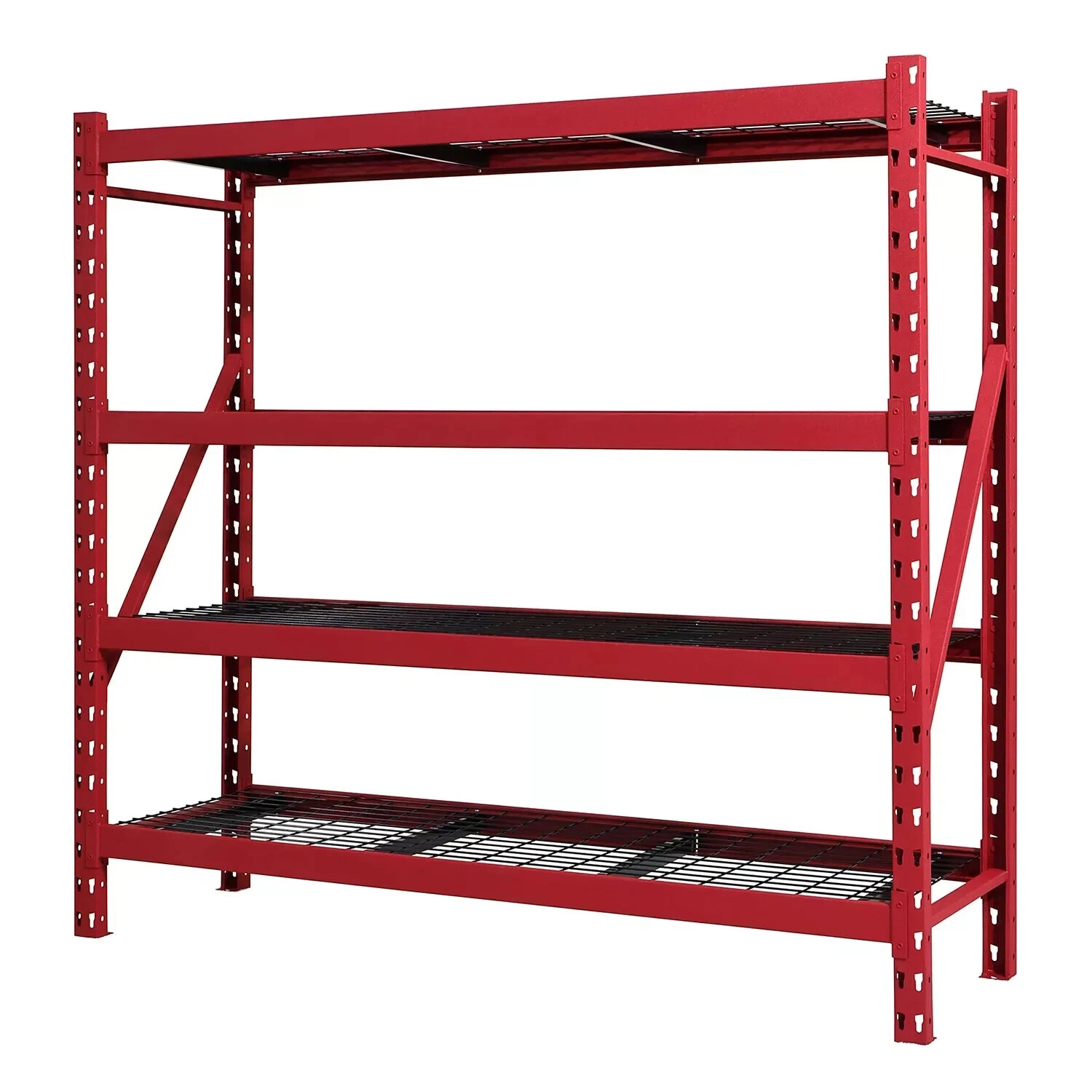 Member's Mark 4 Shelf Industrial Storage Rack, 77" W x 24" D x 72" H gallery