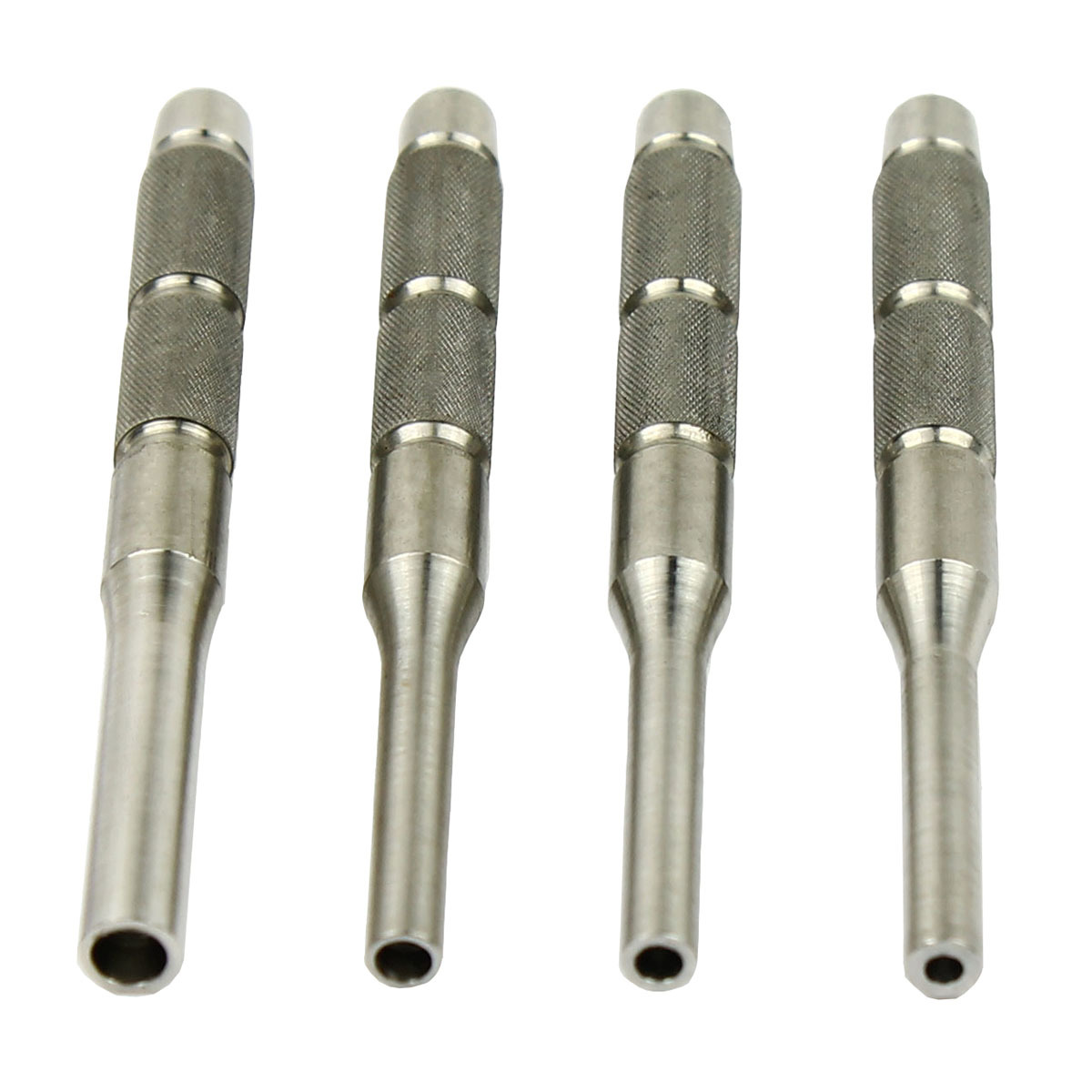4 Pcs Hollow End Roll Pin Tool Starter Punch Set Stainless Steel 4.0mm 5.3mm gallery