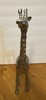 Cast Aluminum Giraffe Sculpture Statue 13 1/2 Inch High. gallery