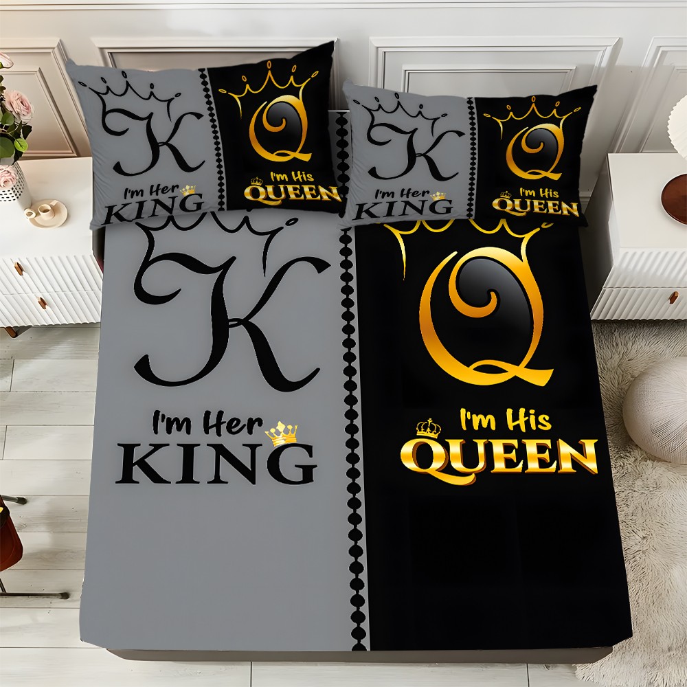 3 Piece Printed Bed Sheet Set Ultra Soft Microfiber Deep Pocket Fitted Sheet Set gallery