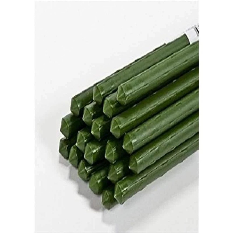 allFENZ Garden Stakes 7ft 10-Pack Plant Support Tomato Pepper Flower Green gallery