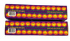 Mr. Light Pumpkin Lights 21 Ft String 60 LED Lights Halloween 1" x 1"- 2 AVAIL gallery