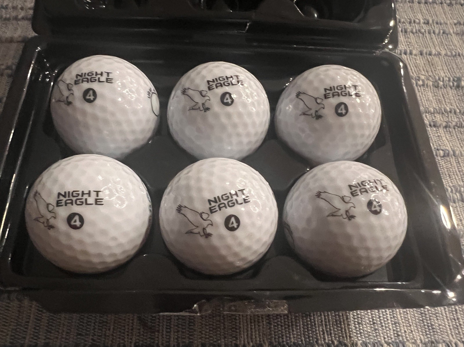 CV LED Golf Balls - Light Activated - No Timer - 6 Pack (White) gallery