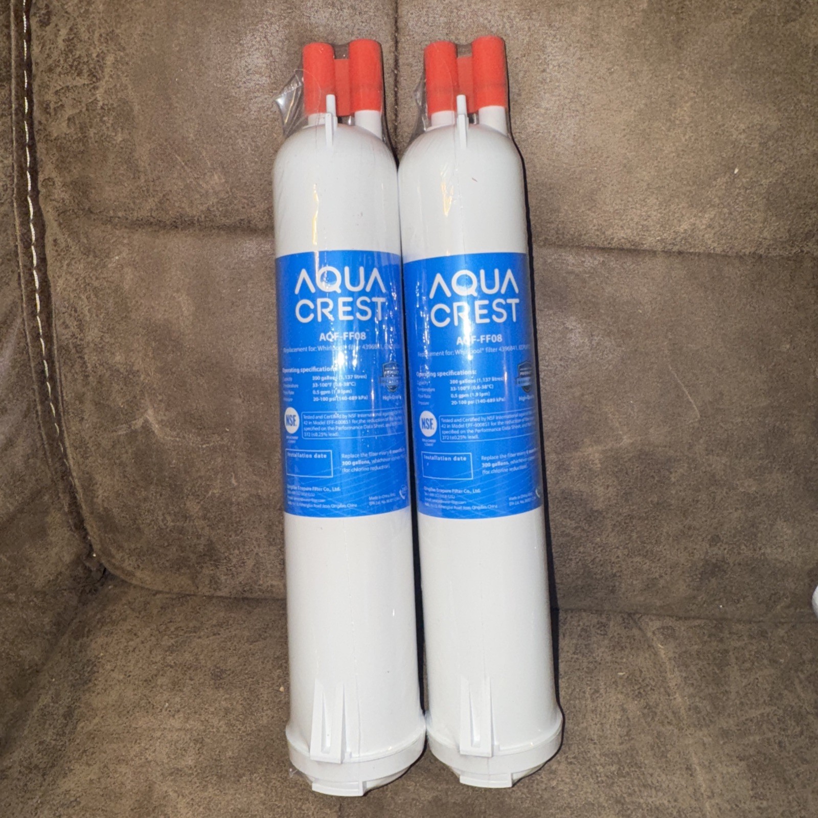 AquaCrest AQF-FF08 Water Filter Replacement Pack gallery