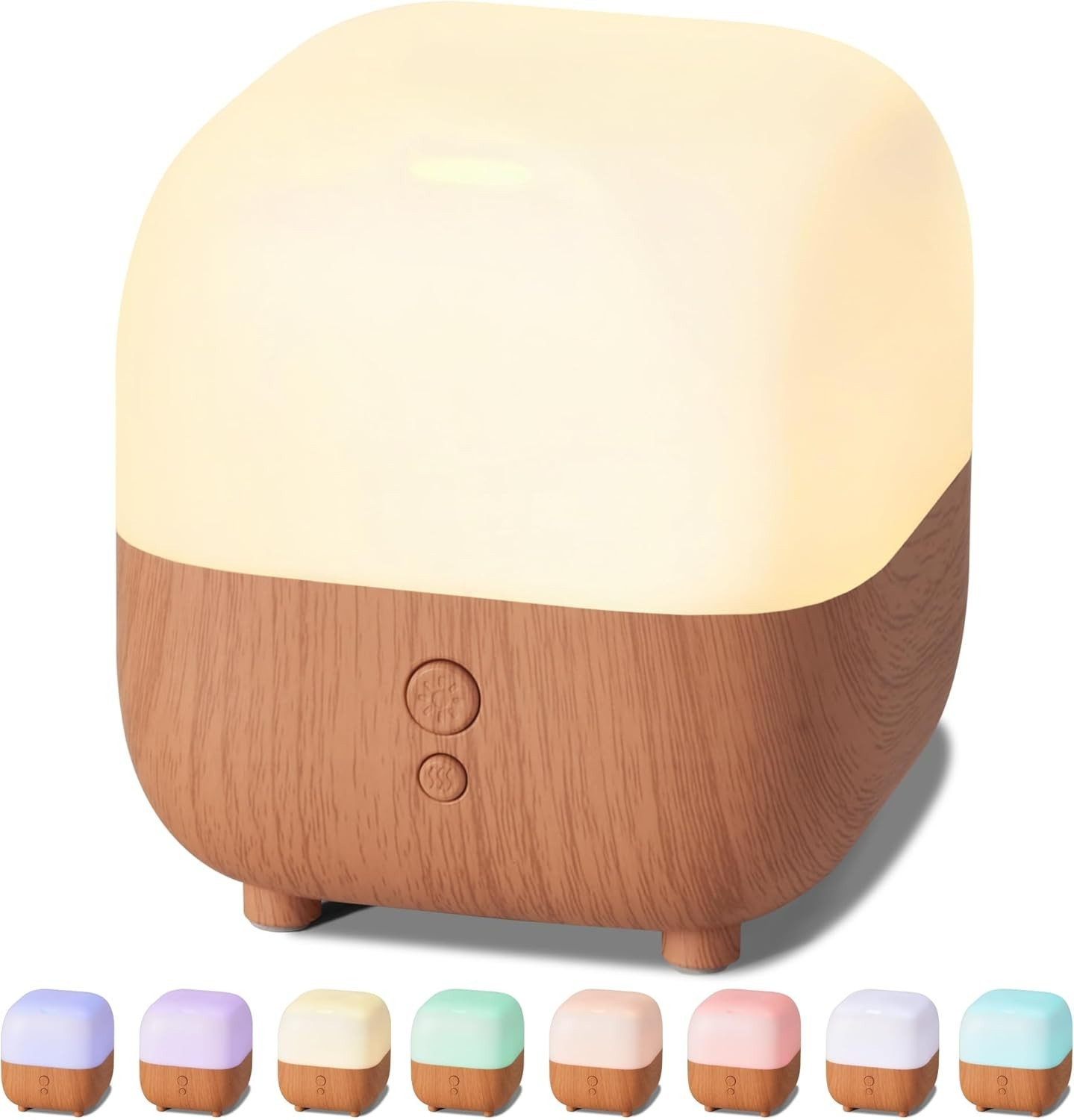 Essential Oil Diffuser Home Scent 8 LED Color Aromatherapy Mini Home Decor Desk gallery