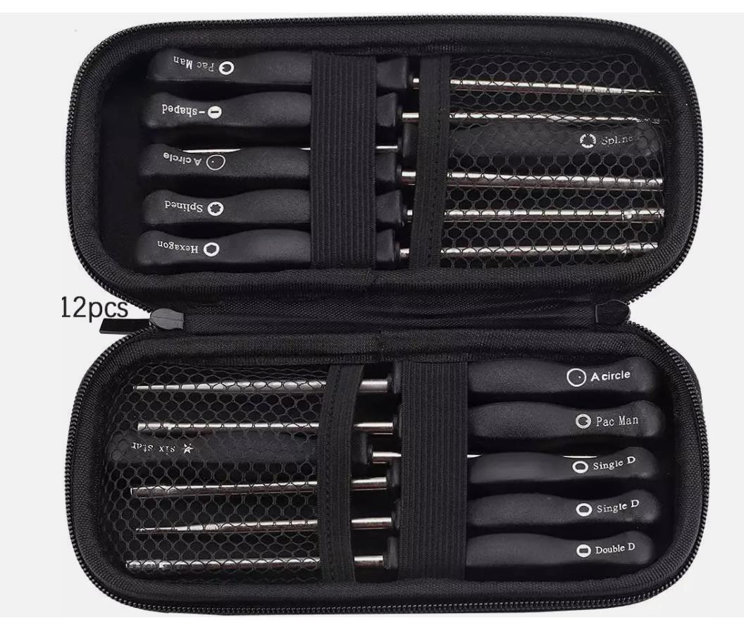 12pcs/ SET Adjustment Tool Kit For 2 Cycle STIHL Husqvarna Echo New gallery
