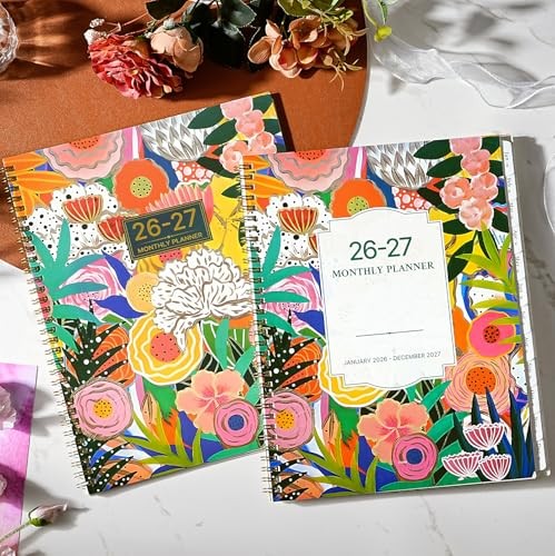 2026-2027 Monthly Planner - Planner 2026-2027, Jan. 2026 - Dec. 2027, 9" x gallery