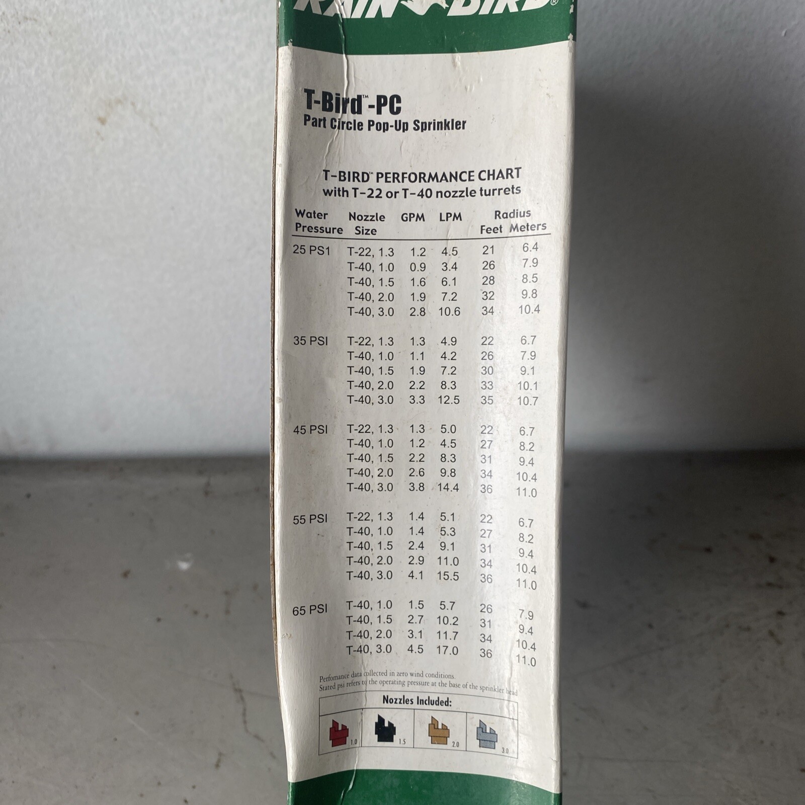 RAIN BIRD T-Bird - PC Part Circle Pop Up Sprinkler gallery