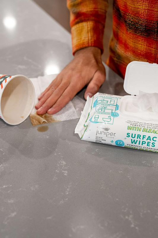 3 Pack Surface Cleaning Wipes with Bleach, All-Purpose Cleaner for Bathroom, Kit gallery