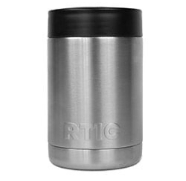RTIC Koozie (Sliver) 12oz Regular Can Cooler Double Wall Vacuum Insulated NEW! gallery