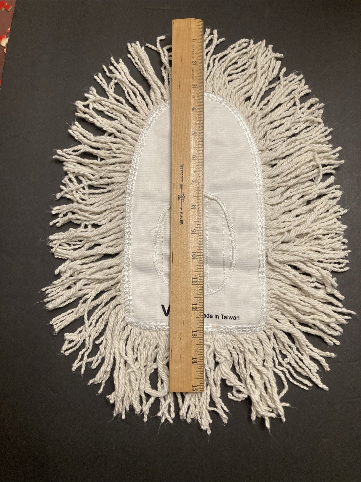Dust Mop Replacement Head Triangular - New - White gallery