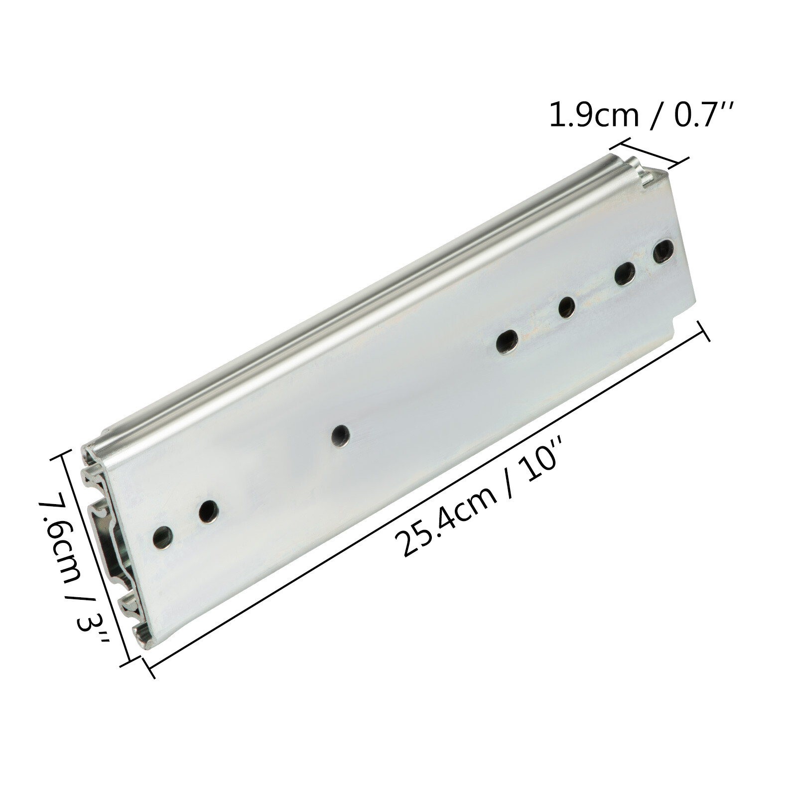 VEVOR Heavy Duty Drawer Slides, 500lbs Ball Bearing Drawer Slides 10-60" W/ Lock gallery