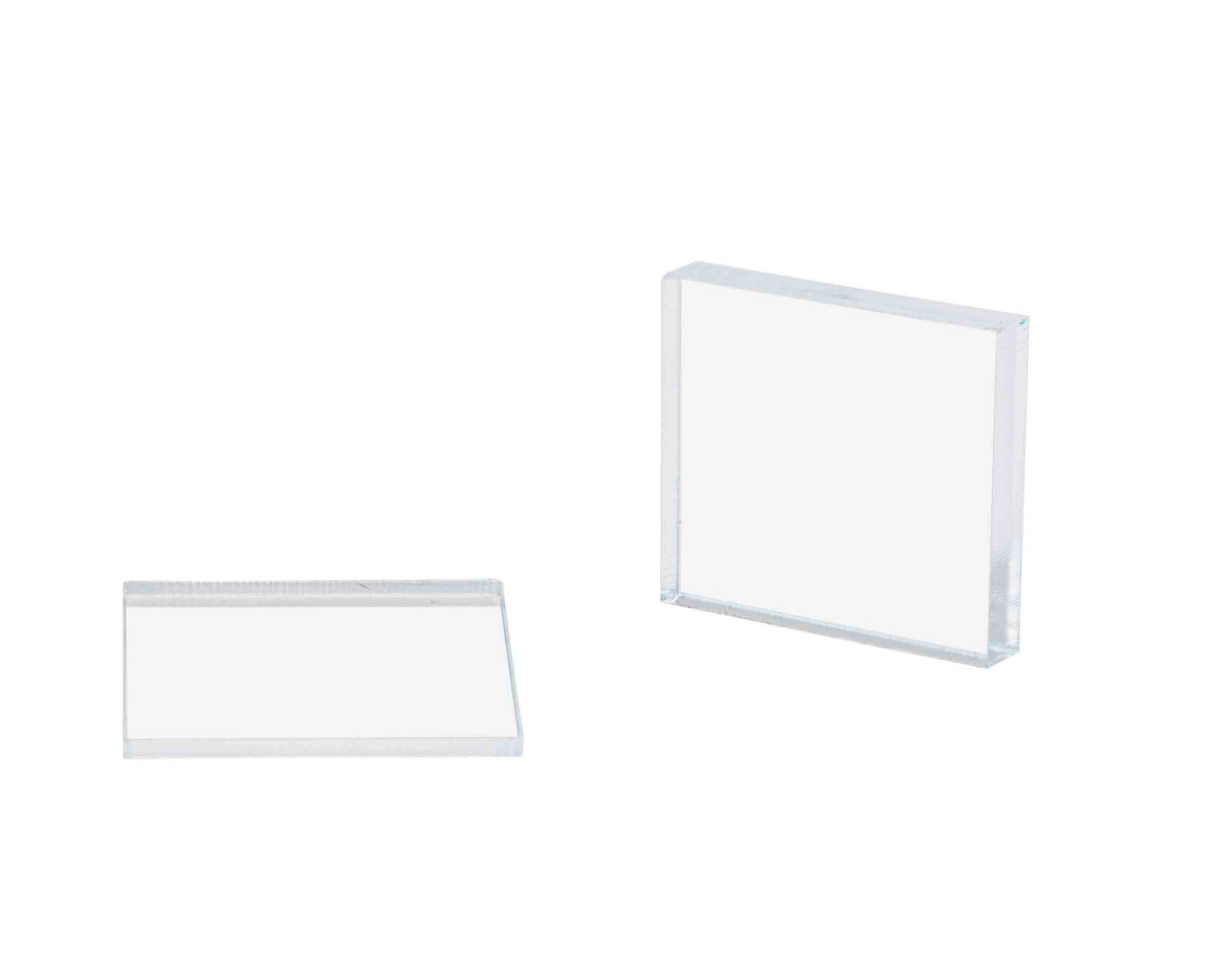 25 pk Acrylic Tile Squares Small Clear Plexiglass Pieces Art Projects 2 mm Thick gallery