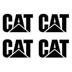 Caterpillar Decals Caterpillar Fork Lift Vinyl Sticker – Any Size