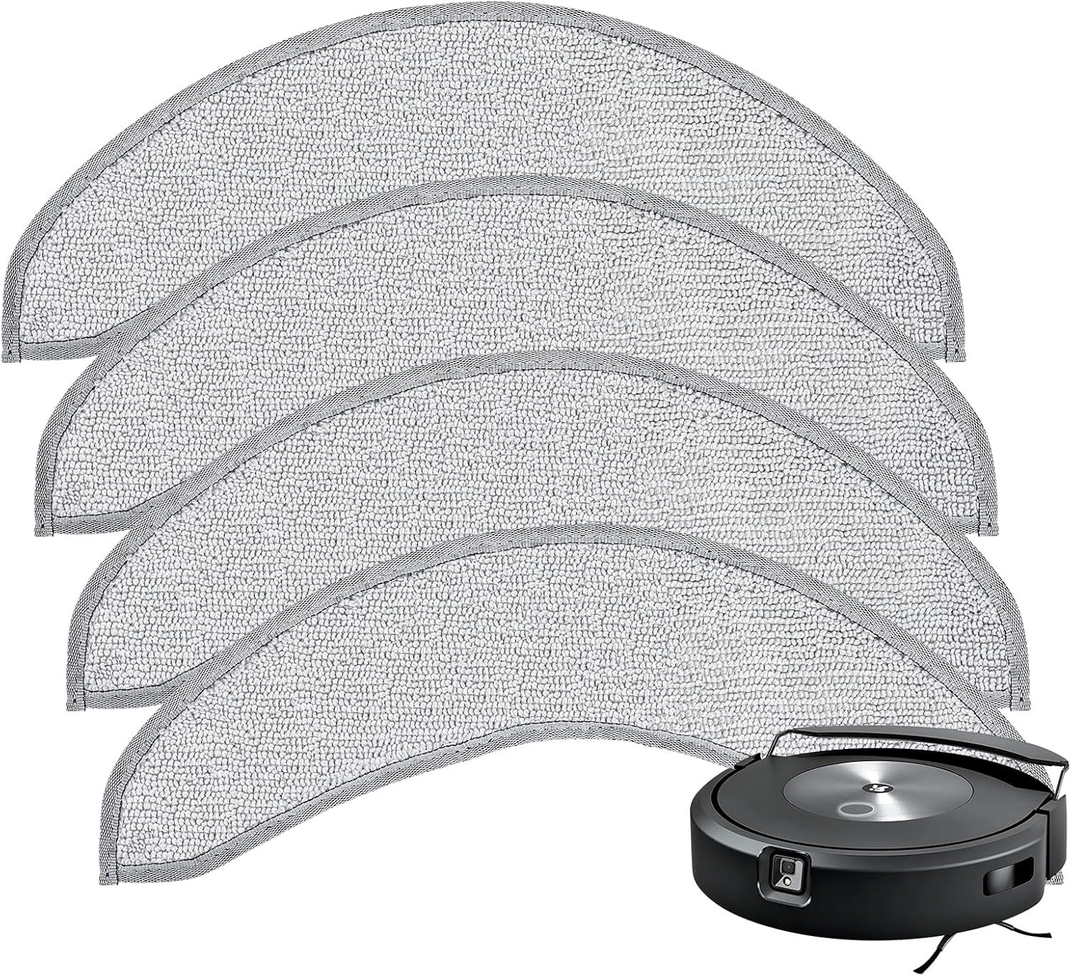 4 Pack Replacement Mop Pads for i Robot Roomba Combo j7 j9 Accessories gallery