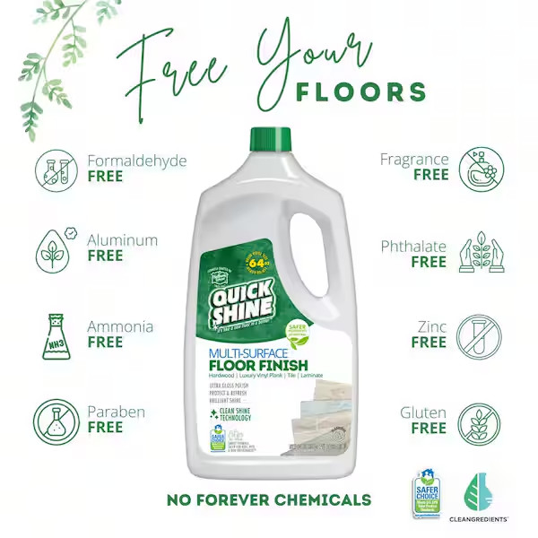 64 Oz. QUICK SHINE Floor Finish gallery