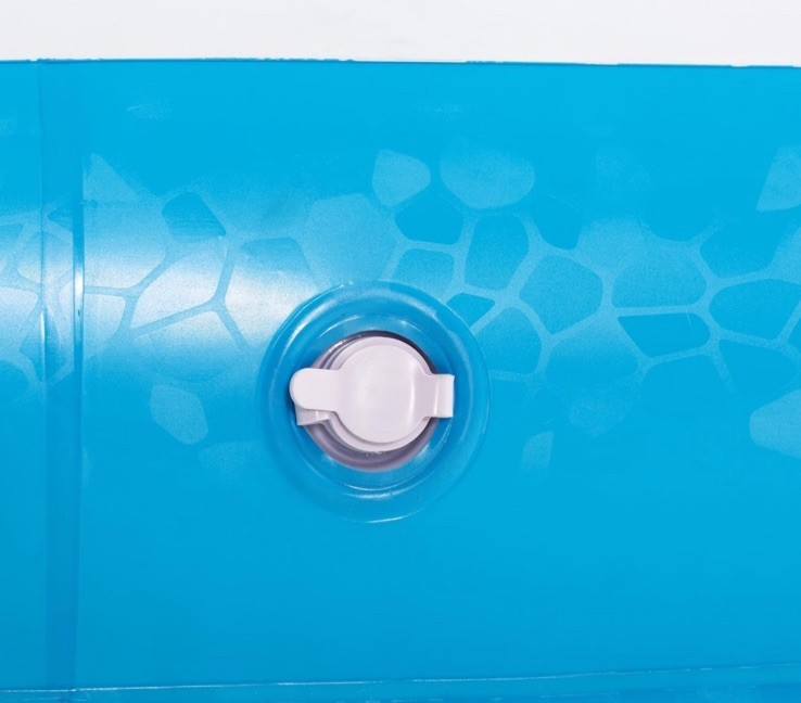 Bestway H2OGO Blue Rectangular Inflatable Swimming Pool 10 Ft X 6 Ft. X 18 In. gallery