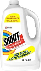 Shout Active Enzyme Laundry Stain Remover Spray, Triple-Acting, Penetrates 60oz