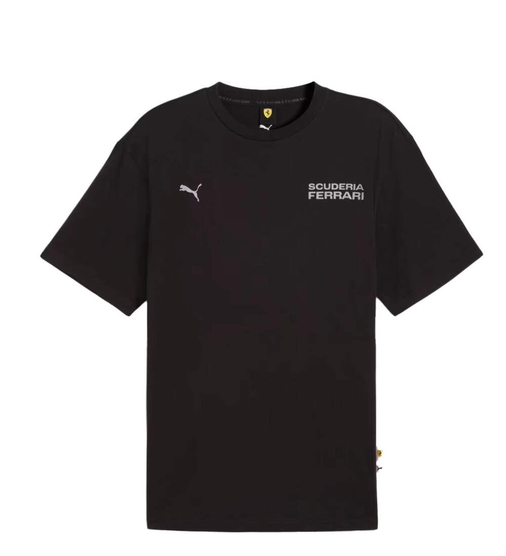 Puma Ferrari Lifestyle Shield Tee Black gallery