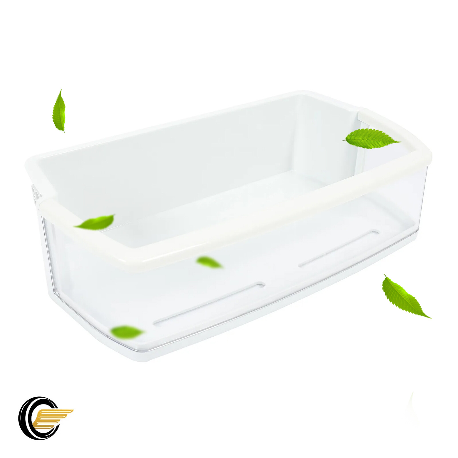 Compatible with Kenmore #AAP73631503 Refrigerator Door Bin Shelf Clear White gallery