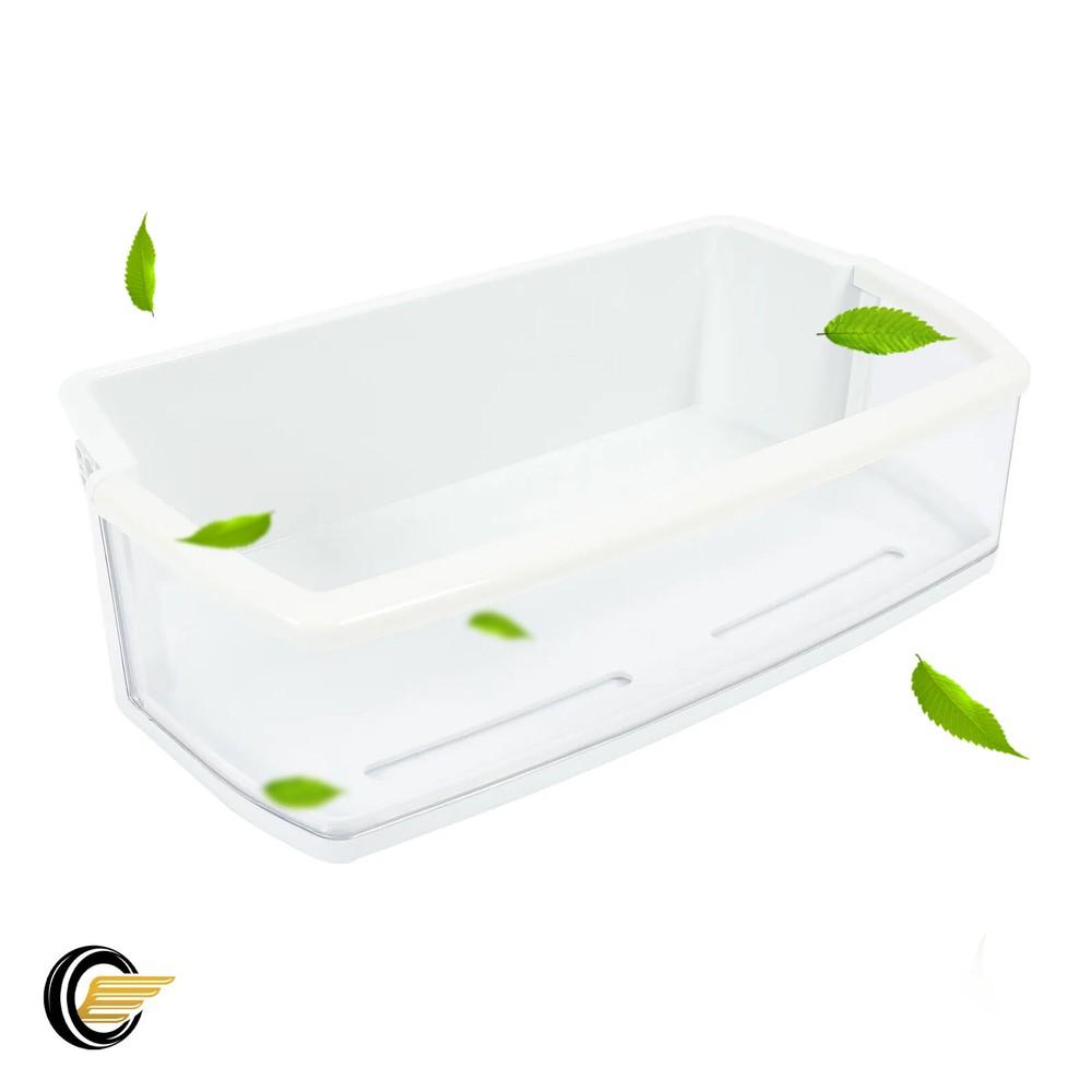 Compatible with Kenmore #AAP73631503 Refrigerator Door Bin Shelf Clear White
