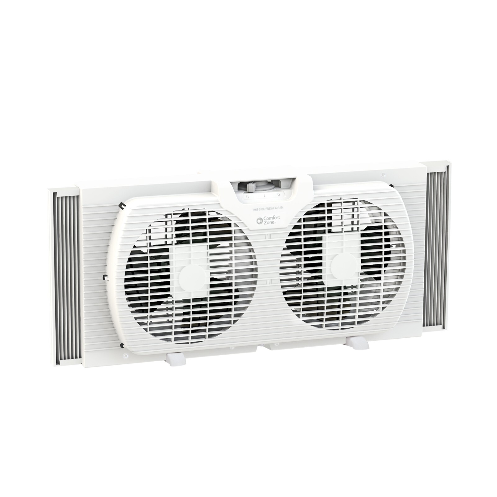 Comfort Zone 9" 2-Speed Twin Window Fan gallery