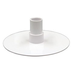 Poolzilla Pool Skimmer Vacuum Plate – 6 13/16’’ Inch Replacement White