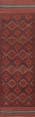 Nomadic Wool Hand-knotted Oriental Runner Rug Traditional Tribal Carpet 2×8