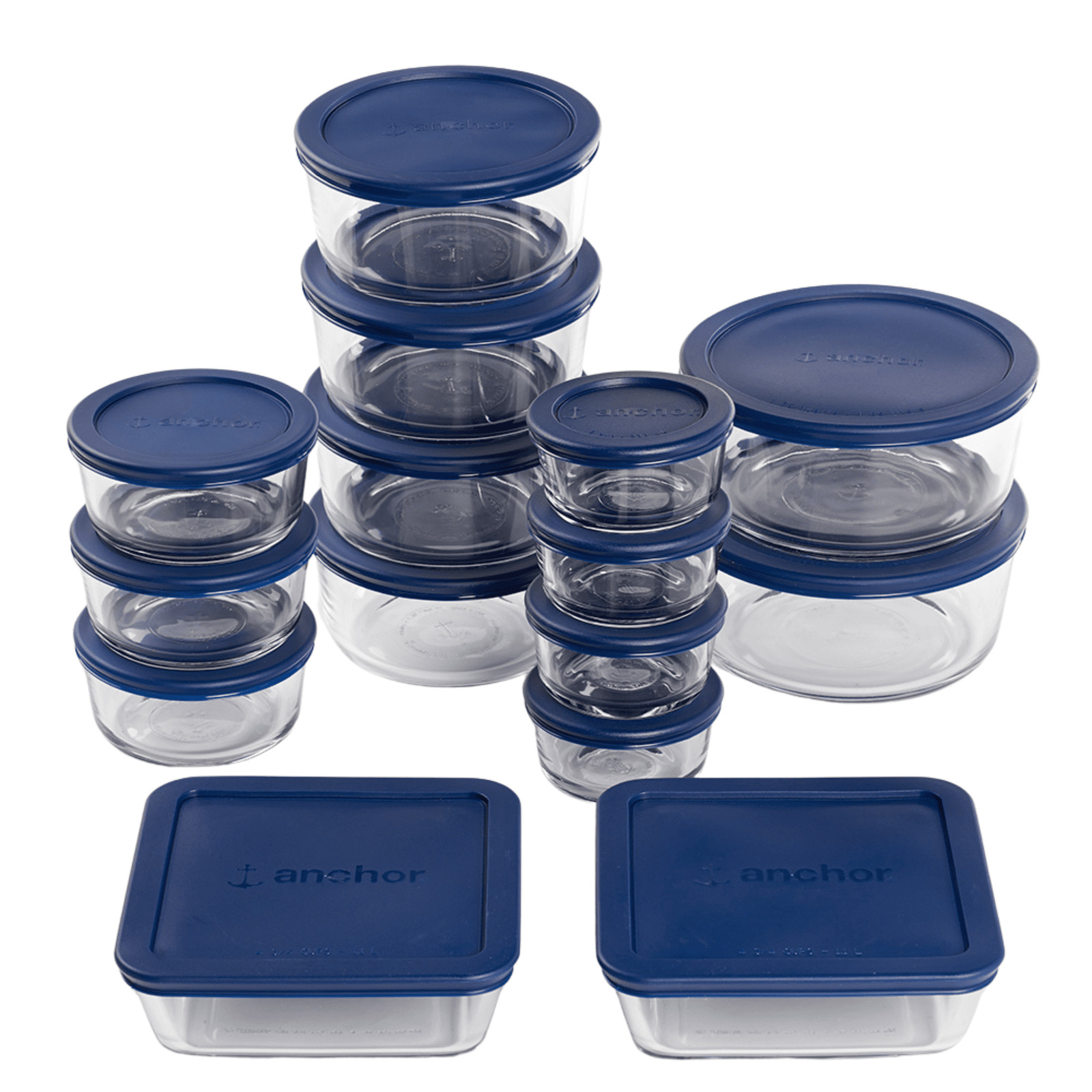 Glass Food Storage Containers with Lids, 30 Piece Set gallery