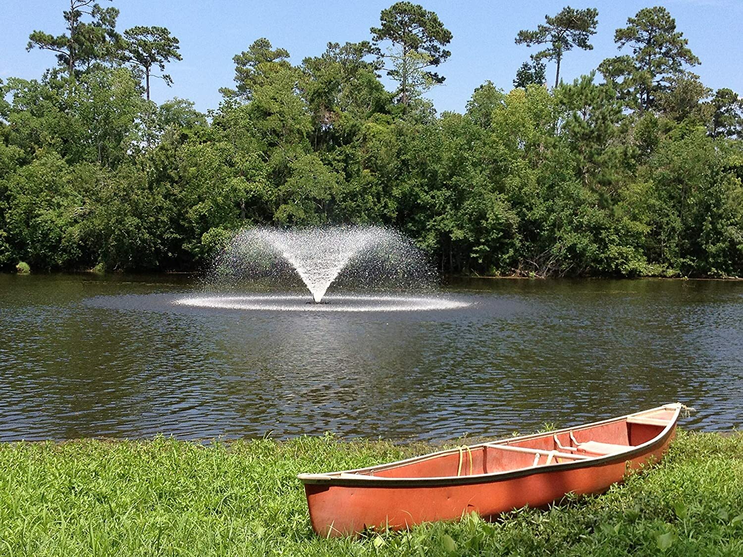 Kasco Marine 1/2hp Floating Aerating Pond Fountain 120V 100' Cord - 02 Year wty. gallery