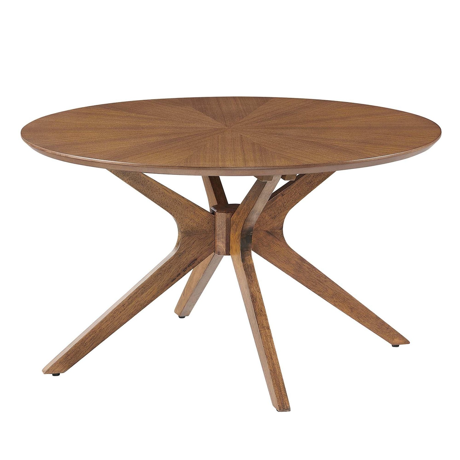 Crossroads Round Wood Coffee Table gallery