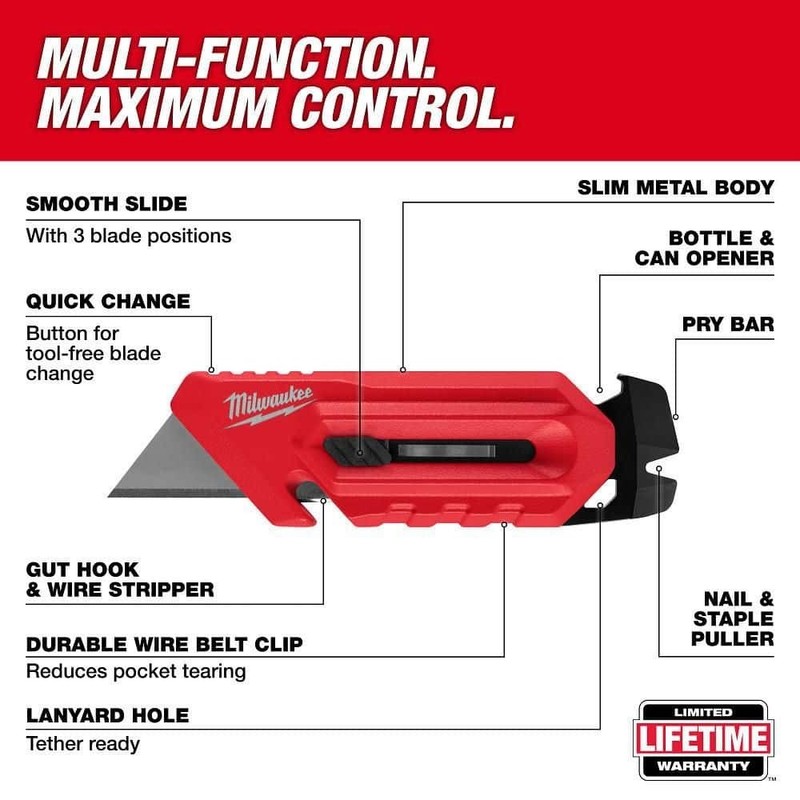 Milwaukee 48-22-1517 Multi-Function Compact Utility Knife gallery