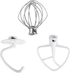 Stand Mixer Attachments 3-Piece Kit -Replace for Kitchen aid Accessories K45W…