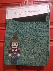 Leila’s Linens Nutcracker Themed Table Runner 13 X 72 Polyester/Cotton Blend