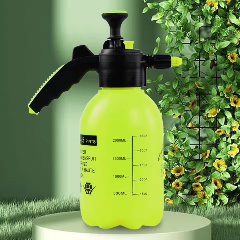 2L Garden Hand Pump Sprayer Portable Pressure Spray Bottle Water Weed Chemical gallery
