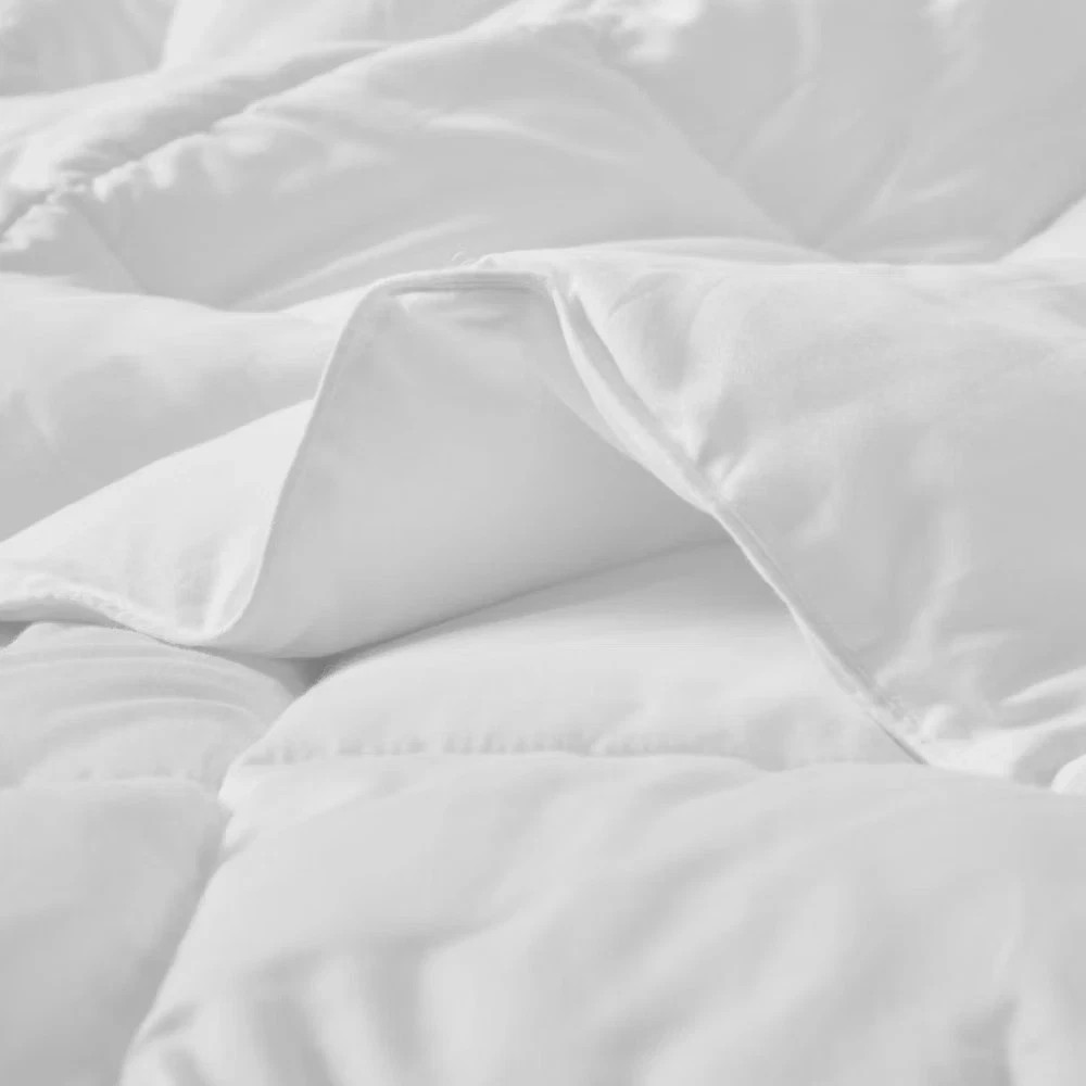 SLEEP PHILOSOPHY 600 FILL POWER FULL/QUEEN DOWN ALTERNATIVE COMFORTER WHITE NEW gallery