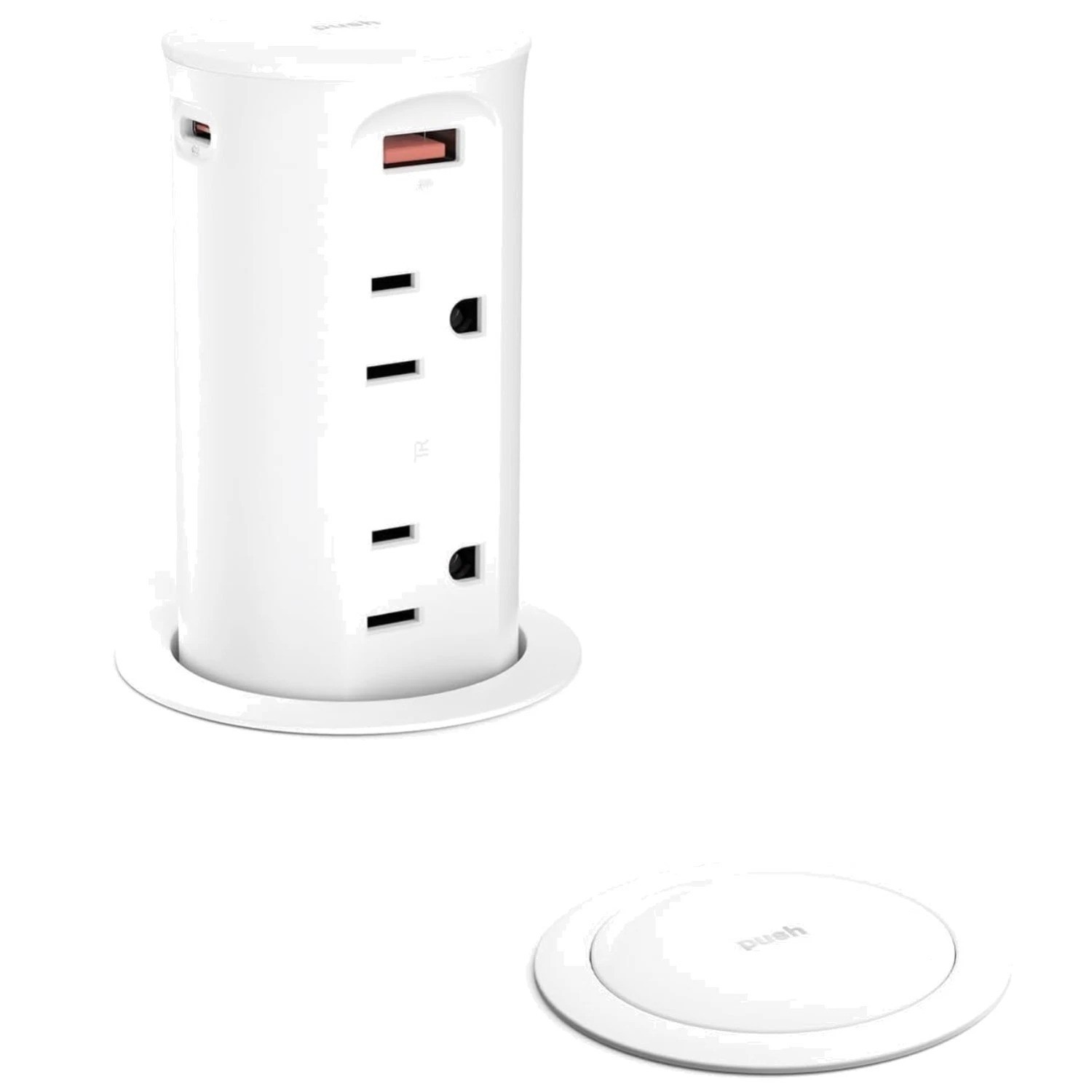 Pop Up Outlet with 4 USB Ports & 4 Outlets gallery