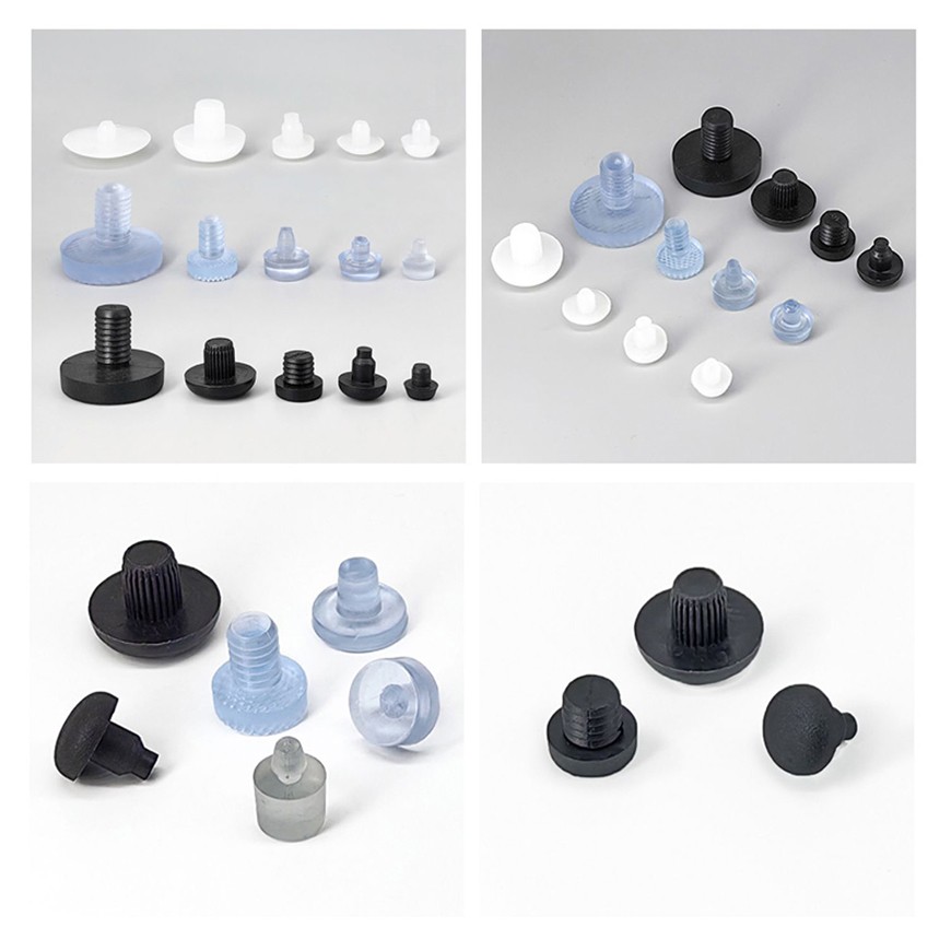 Soft Stem Bumpers Glass Table Top Furniture Feet Pad Floor Protector Anti Slip gallery