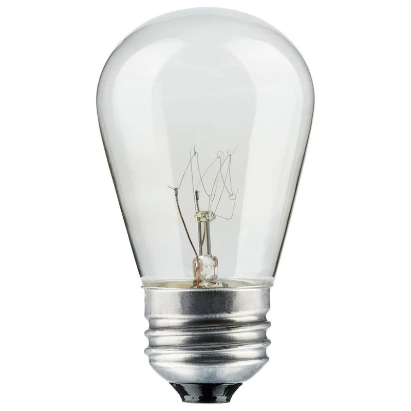 SATCO 24Ft - Incandescent String Light - Includes 12-S14 bulbs - 120Vs gallery