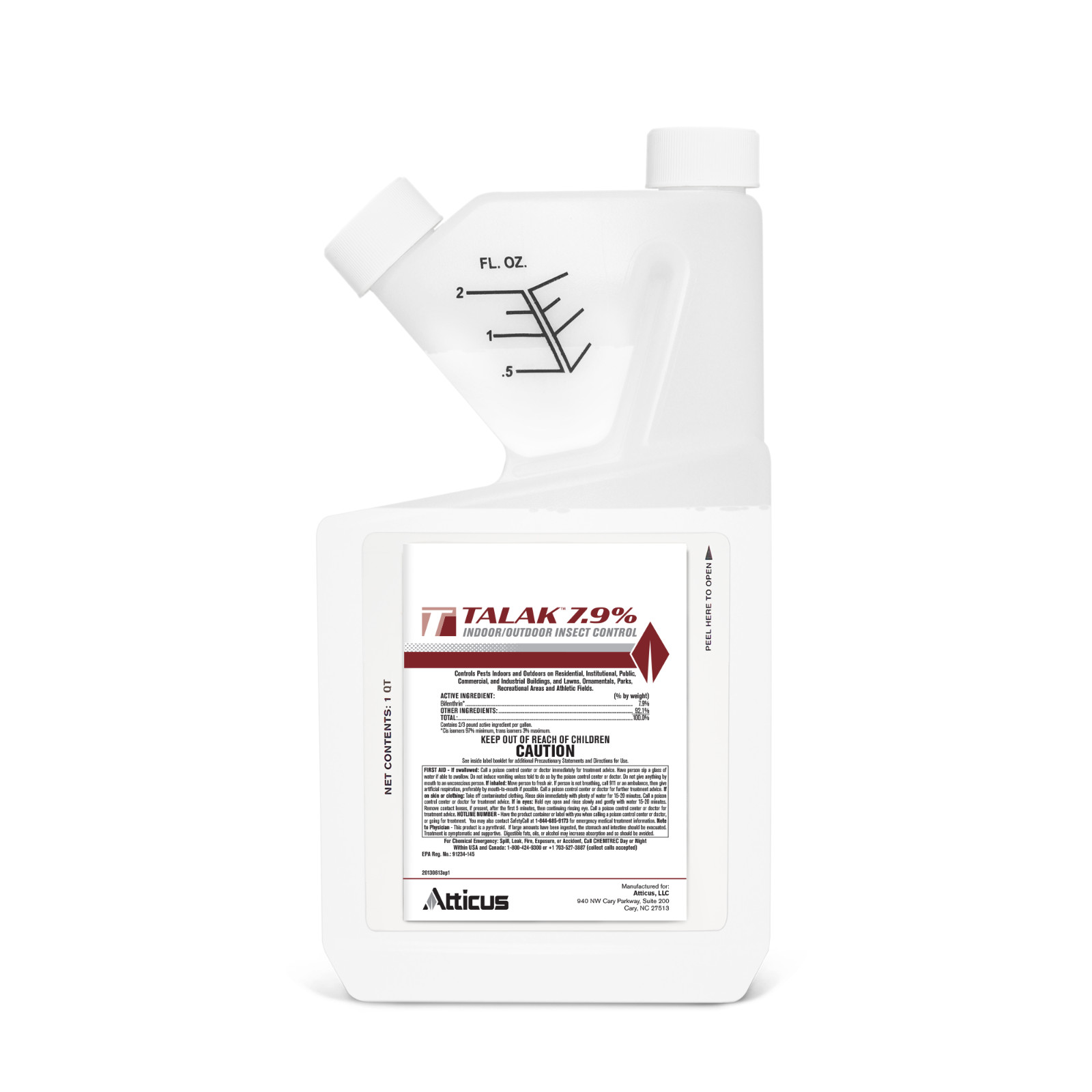 Talak 7.9% Indoor/Outdoor Insect Control - Bifenthrin Concentrate (1 QT) gallery