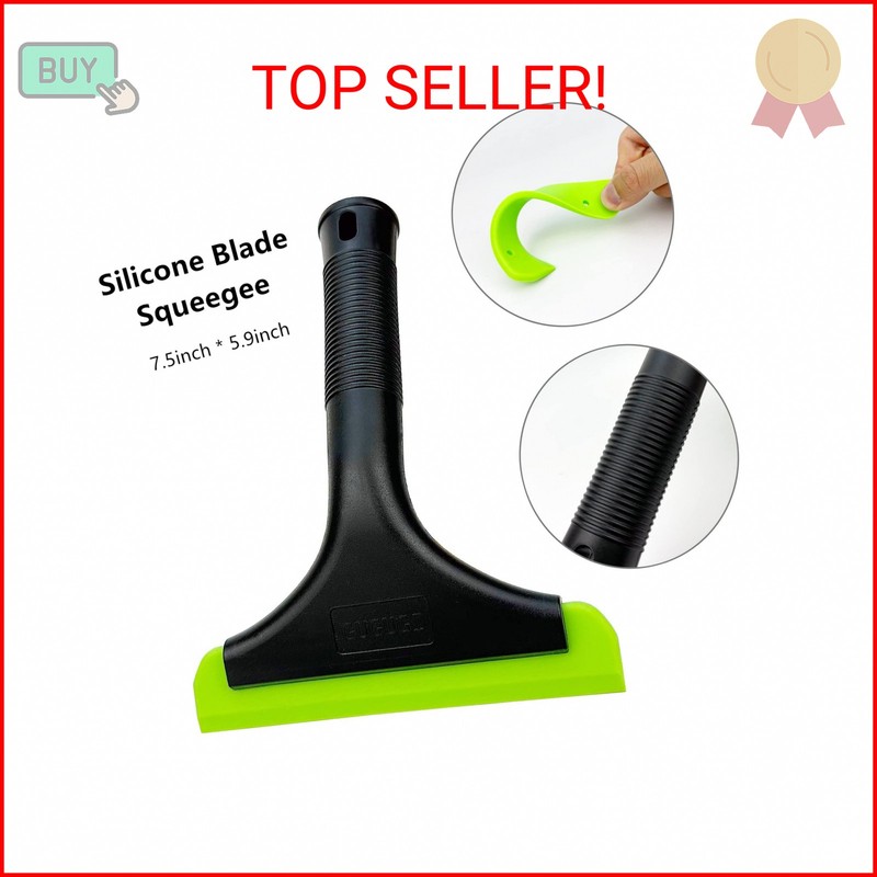 CARTINTS Install Window Film Tint Squeegee Kit, with 7.5in Long Glass Wiper, 4IN gallery