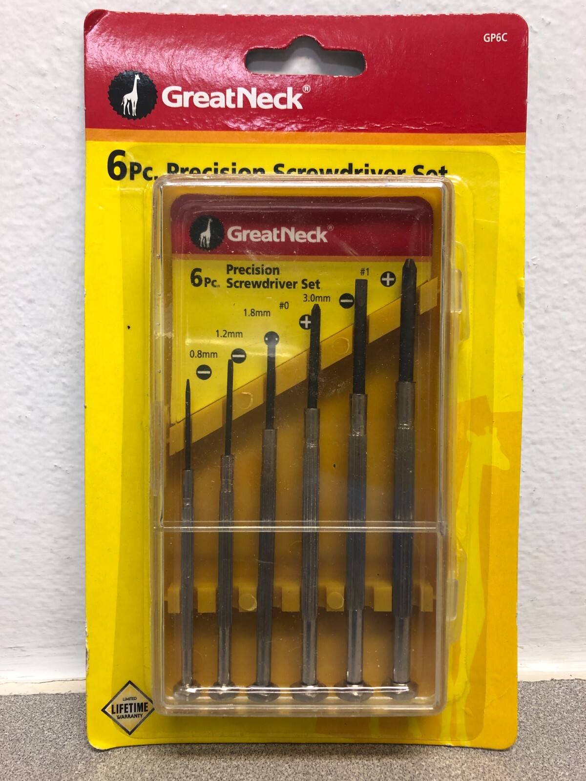 Great Neck GP6C Multi-Blade Precision Screwdriver Set 6 pc gallery