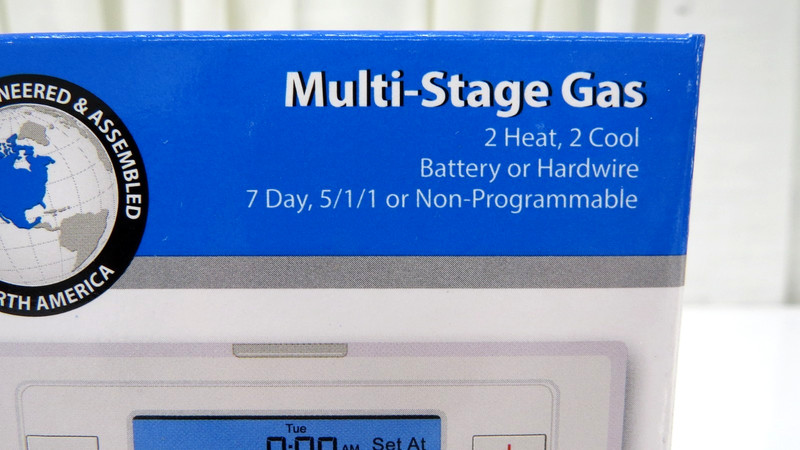 Pro1 T715 Programmable Thermostat Multi-Stage Gas 2 Heat 2 Cold 7 Day 5/1/1 gallery