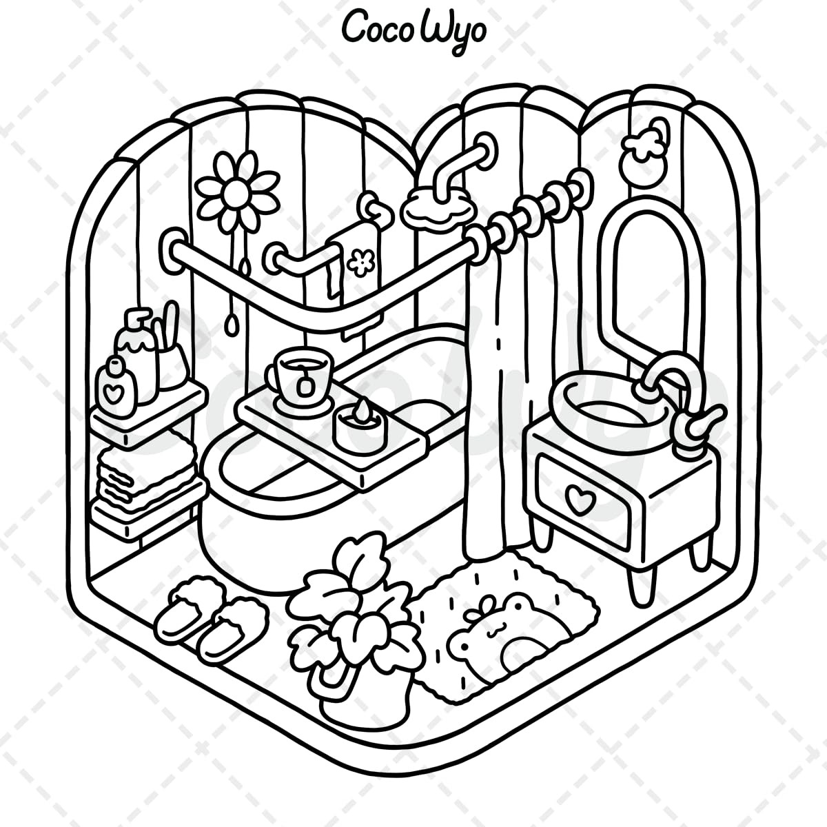 Little Corner: Coloring Book for Adults and Teens, Super Cute Designs of... gallery