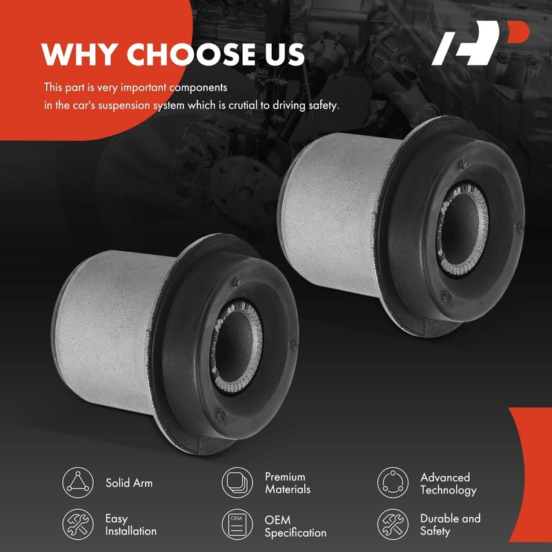 A-Premium 2 x Front Upper Control Arm Bushing Kit, Compatible with Dodge Dako... gallery