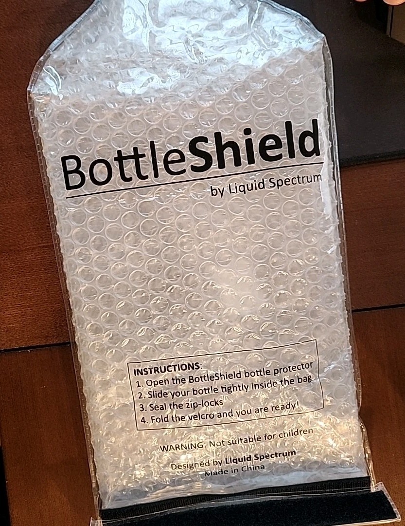 Liquid Spectrum Reusable Wine Protector Travel Bag by Bottle Shield gallery