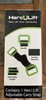 HercULift Adjustable Carry Strap, 4" x 5 ft, Black/Green, 100-500 lbs Loop Sling gallery